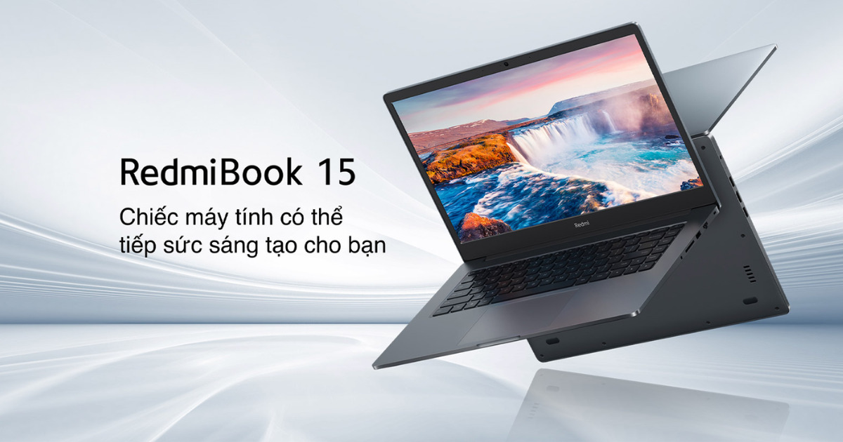 Laptop RedmiBook 15 tại Việt Nam: Chip Intel Core i thế hệ 11, giá từ 12,99 triệu đồng