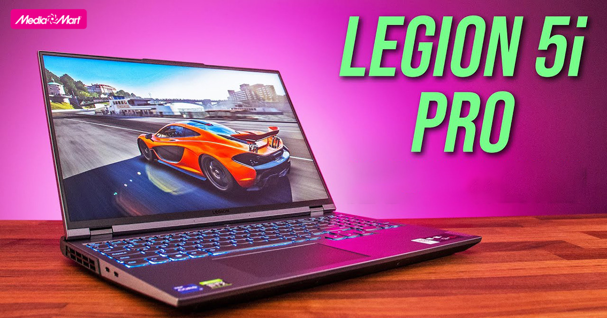 Legion 5i Pro Gen7 - laptop gaming giá 60 triệu đồng