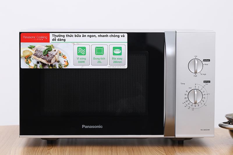 Lò vi sóng Panasonic NN- SM33HMYUE 25 lít phải chăng là sự lựa chọn lý tưởng cho nhà bếp?