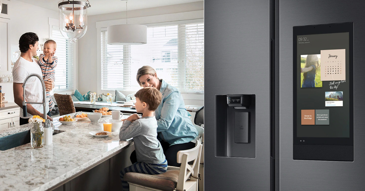 Lý do khiến tủ lạnh Family Hub Samsung side by side Inverter 595L RS64T5F01B4/SV được yêu thích