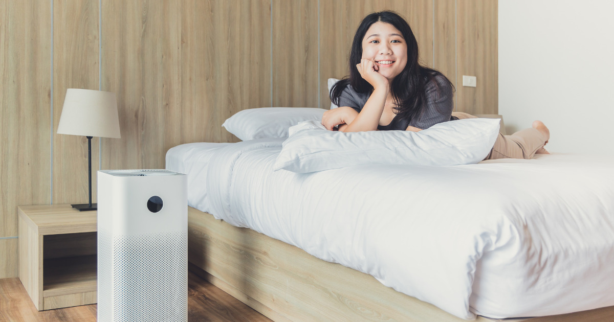 Máy lọc không khí nên đặt vị trí nào trong phòng ngủ là tốt nhất?