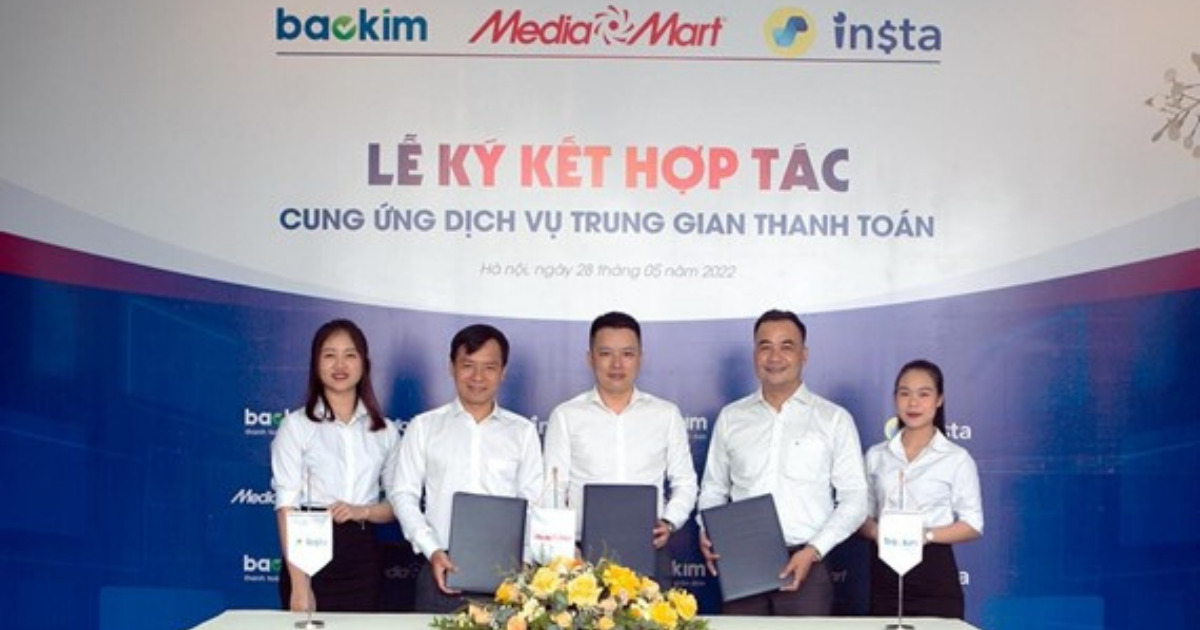 MediaMart tiên phong hợp tác tích hợp dịch vụ Mua trước trả sau cùng Baokim và Amigo Fintech