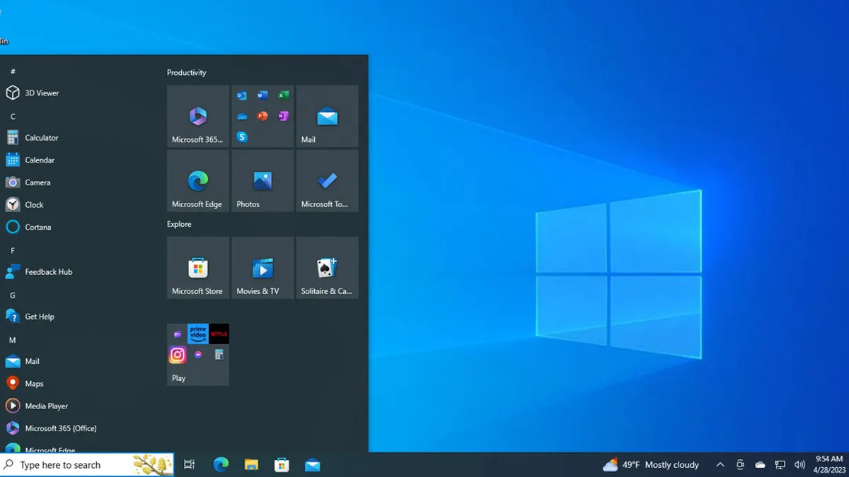 Mẹo sao lưu và khôi phục ứng dụng Camera trên Windows 10