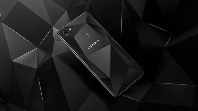 OPPO F7 Diamond Black Special Edition trình làng, thiết kế nổi bật, 6GB RAM, giá 412 USD