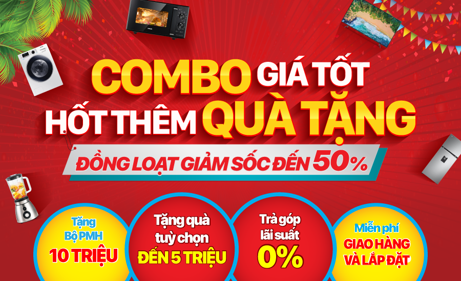 Sale combo giá tốt hốt thêm quà tặng