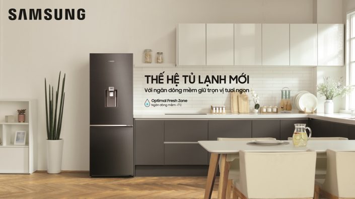 Samsung ra mắt tủ lạnh Ngăn đá dưới hoàn toàn mới tại Việt Nam khẳng định vị trí dẫn đầu trong ngành điện tử gia dụng