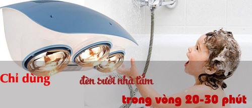 Tra cứu dùng đèn sưởi nhà tắm có an toàn không nhanh nhất