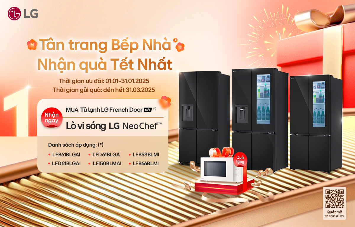 Tân trang bếp nhà - Nhận quà Tết nhất