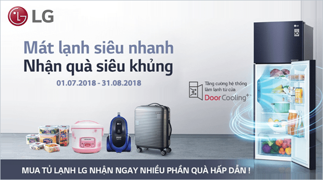 Tủ lạnh LG Linear Inverter – Mang Nam Cực về nhà, nhận thêm quà tặng hấp dẫn