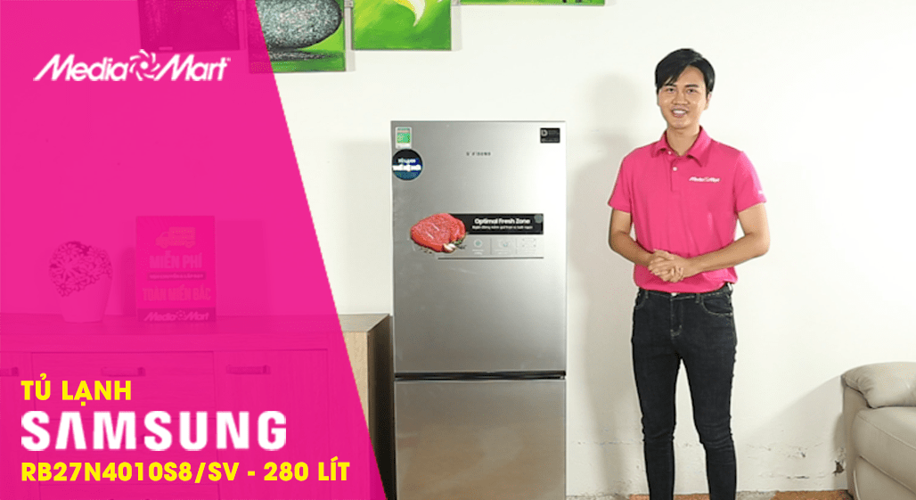 Tủ lạnh Ngăn Đông Dưới Samsung RB27N4010S8/SV - Sự lựa chọn hoàn hảo cho không gian bếp