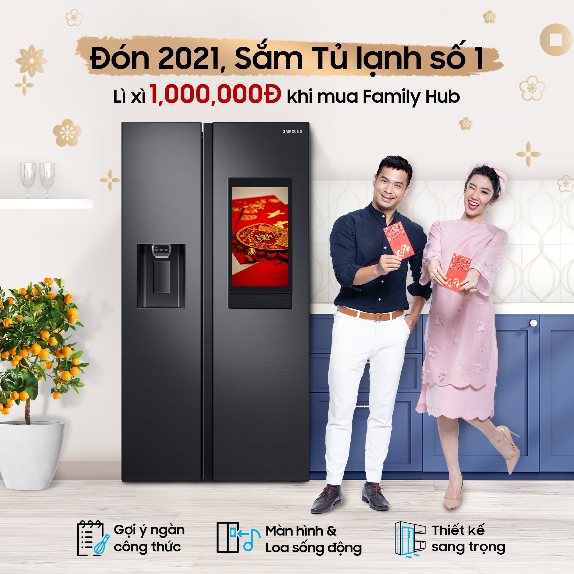 Tủ lạnh thông minh Family Hub ra mắt tại thị trường Việt Nam