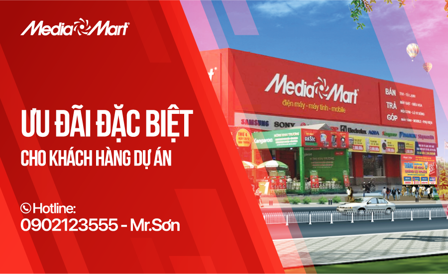 Ưu đãi dành cho khách hàng doanh nghiệp tại MediaMart