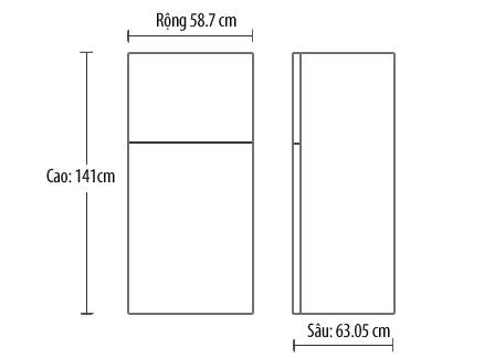 Tủ lạnh AQua AQR- I255AN(SN) - 252 Lít