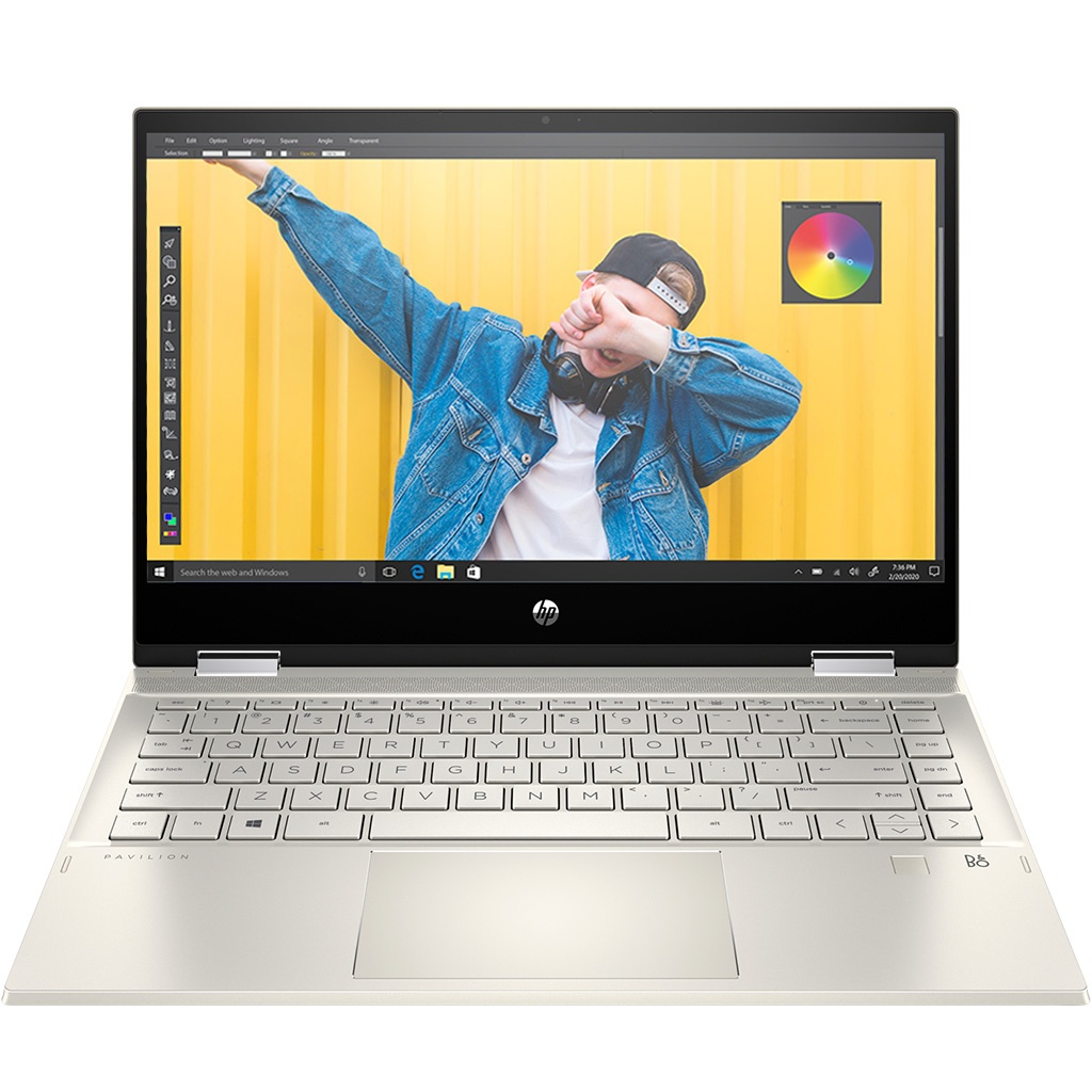 Laptop HP Pavilion x360 14-dw1016TU 2H3Q0PA Vàng