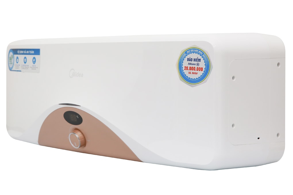 Bình nóng lạnh gián tiếp Midea D20-25HA 20L