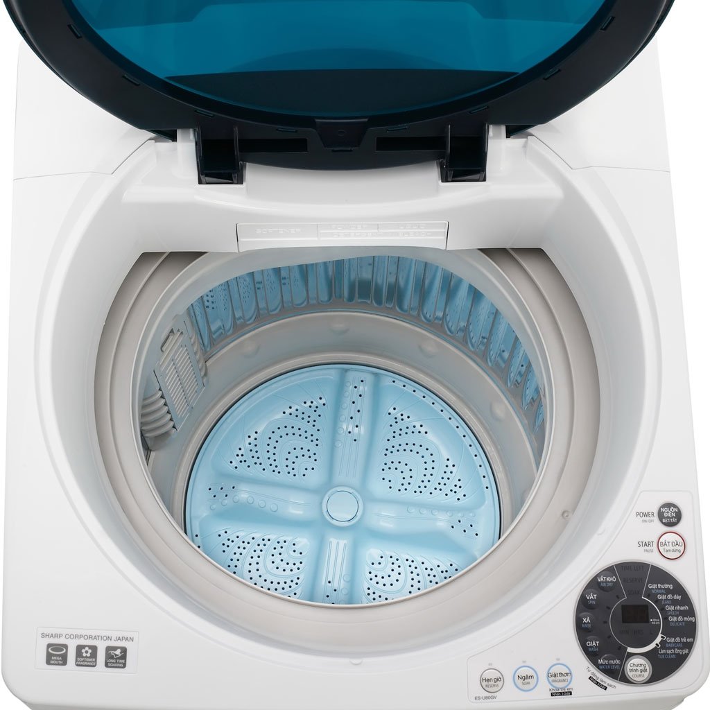 Máy giặt 8.2 Kg Sharp ES-U82GV-G (màu xanh)