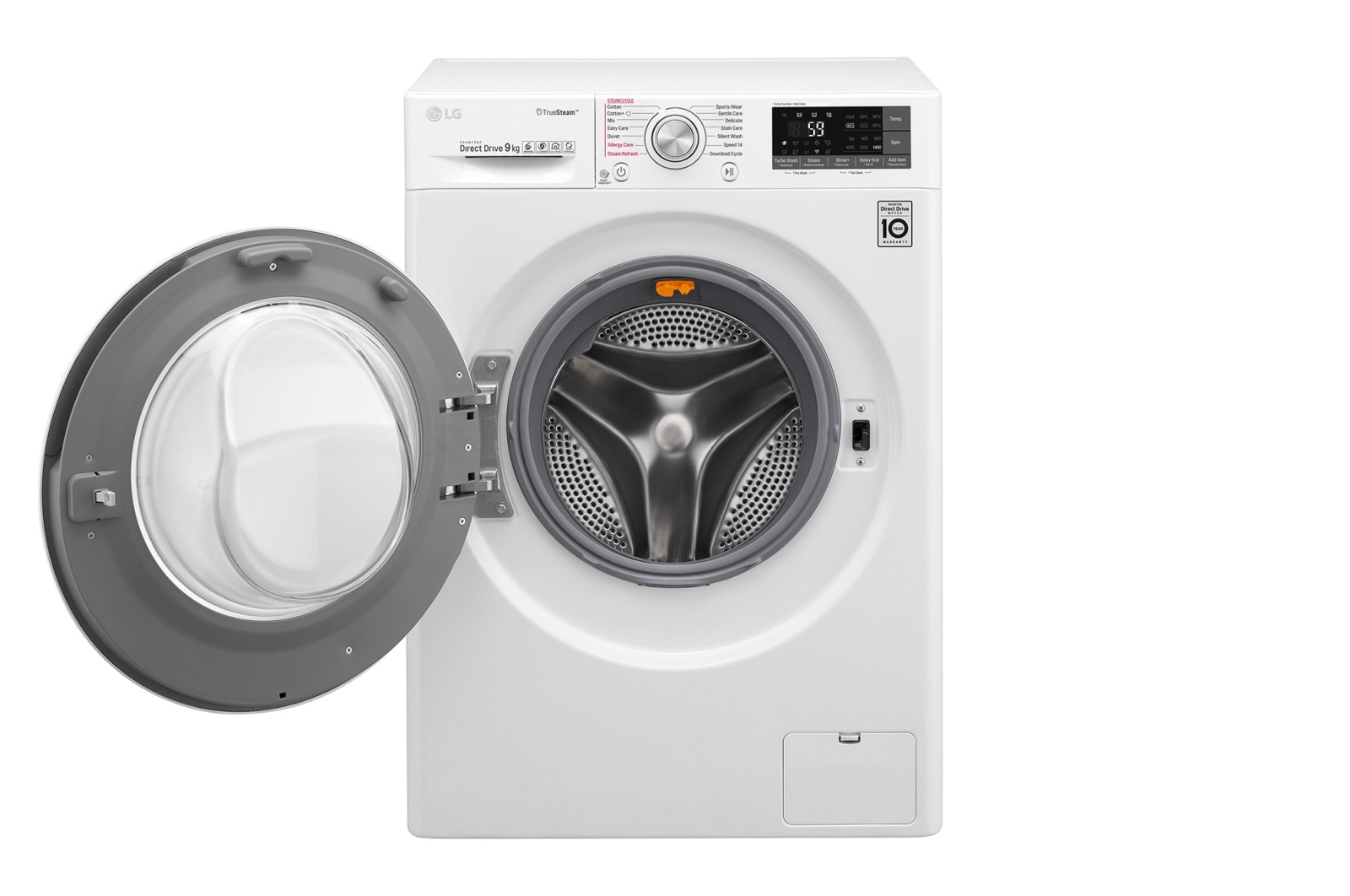 Máy giặt LG lồng ngang 9kg FC1409S4W Inverter Direct Drive