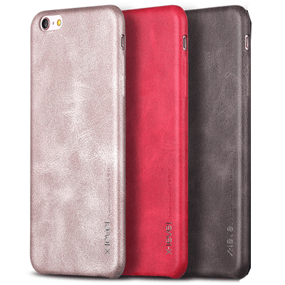 Ốp lưng IP 6 plus X-Level (Da) Màu be