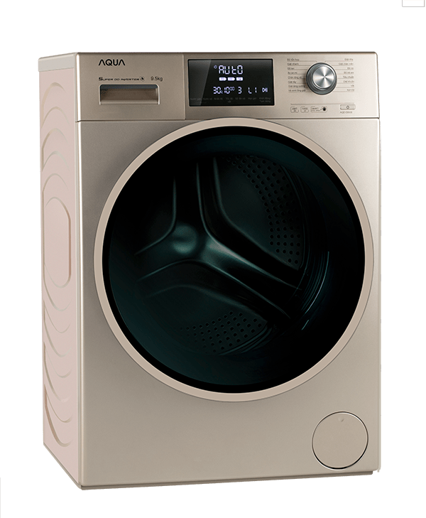 Máy giặt AQUA lồng ngang 9.5kg AQD-D950E.N