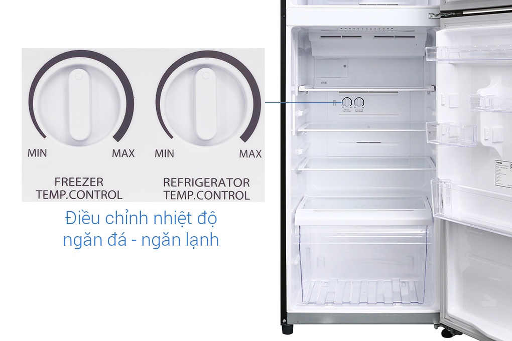 Tủ lạnh 2 cánh Inverter Toshiba GR-AG36VUBZ/XB - 305 Lít (Gương Nâu)