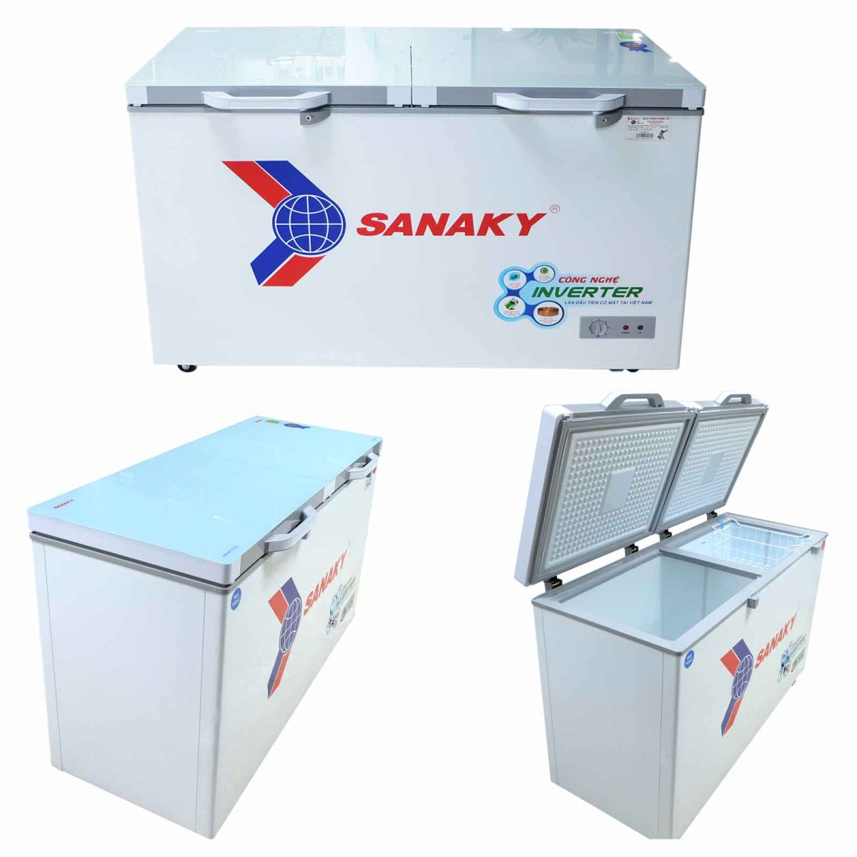 Tủ đông Sanaky Inverter 260L VH-3699W4K