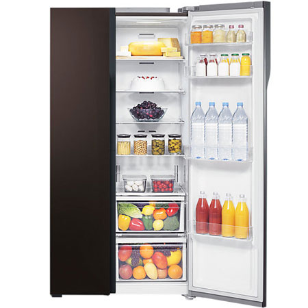 Tủ lạnh Side by Side Samsung RS552NRUA9M/SV - 548 Lít