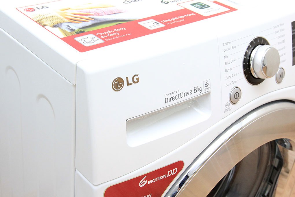 Máy giặt 8 Kg LG WD-14660 lồng ngang