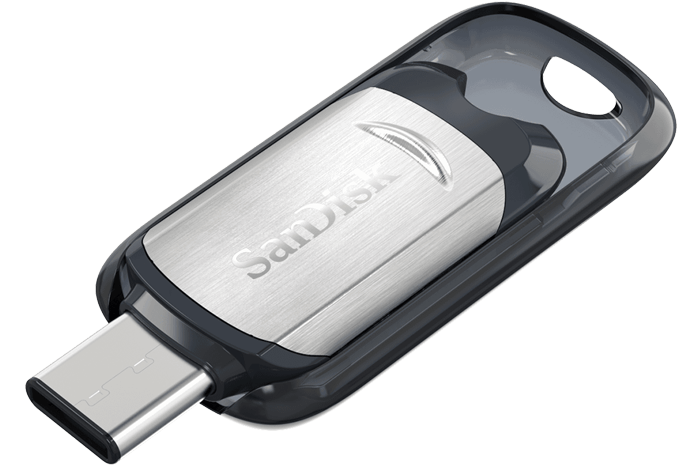 USB SanDisk Ultra CZ450 32GB, Type C, Metal