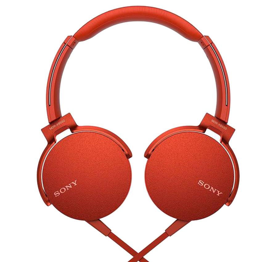 Tai nghe chụp đầu Sony MDRXB550APRCE (Có Micro)