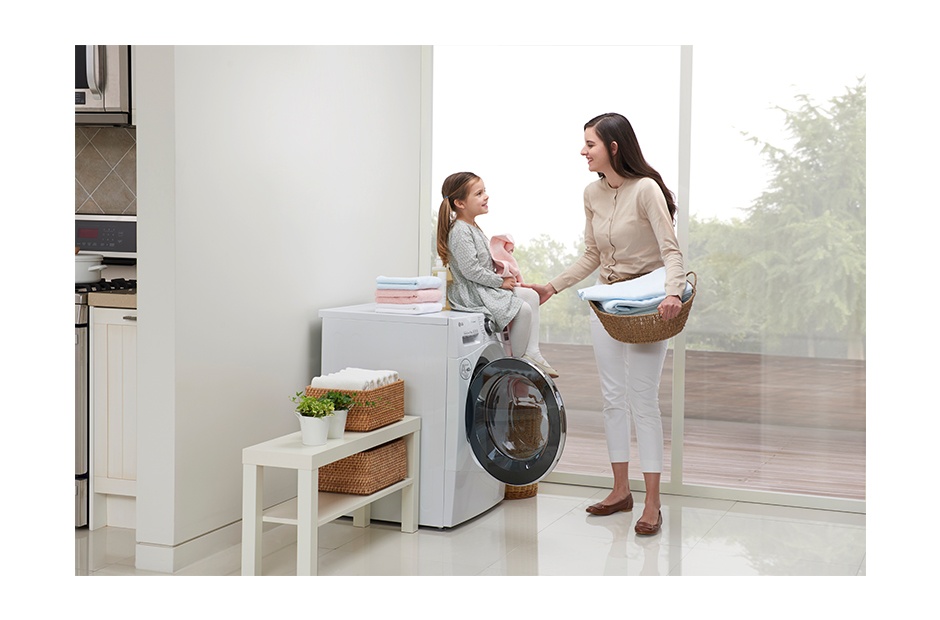 Máy giặt 7.5 Kg LG F1475NMPW lồng ngang