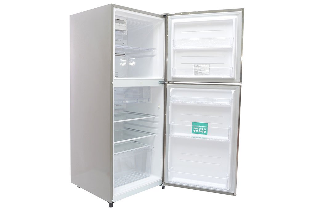 Tủ lạnh 207 Lít Toshiba S21VUB(TS), 2 cánh, ngăn đá trên, màu inox