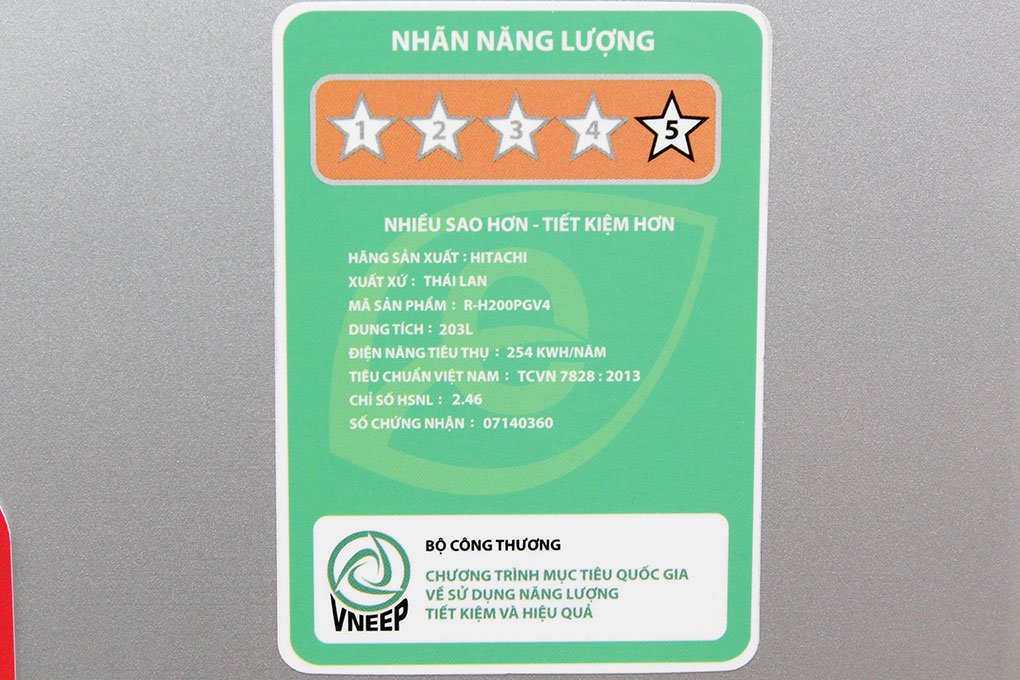 Tủ lạnh Hitachi H200PGV4 (SLS) - 203L Inverter