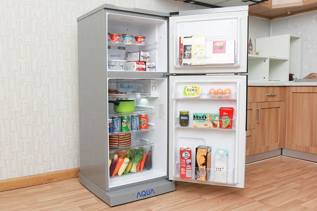 Tủ Lạnh 180 Lít Aqua SR-AQ S185BN.SN (Bạc)