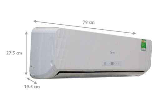 Điều hòa 1 chiều Midea MS11D1-09CR - 9000BTU