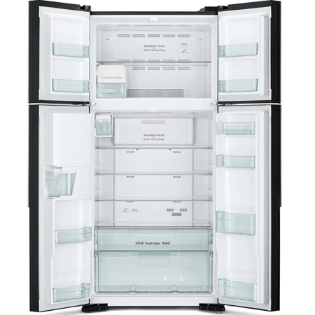 Tủ lạnh 4 cánh Inverter 540 Lít HITACHI R-FW690PGV7X (GBW) (Nâu)