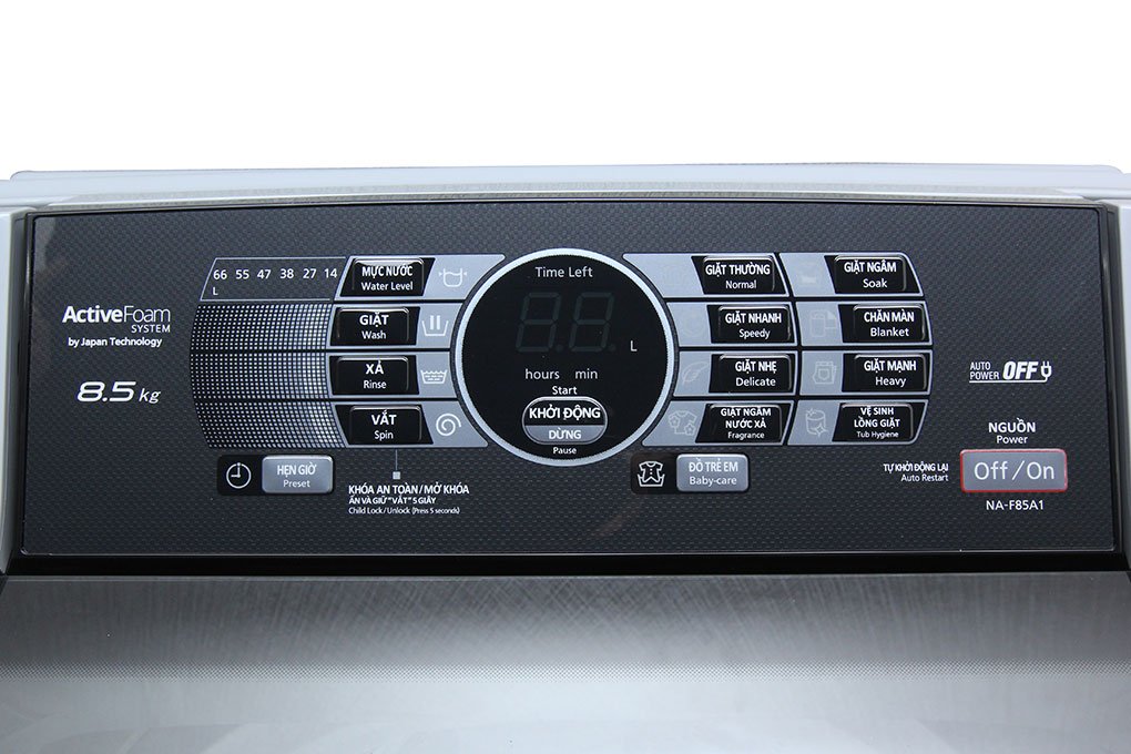 Máy giặt 8.5 Kg Panasonic NA-F85A1GRV lồng đứng