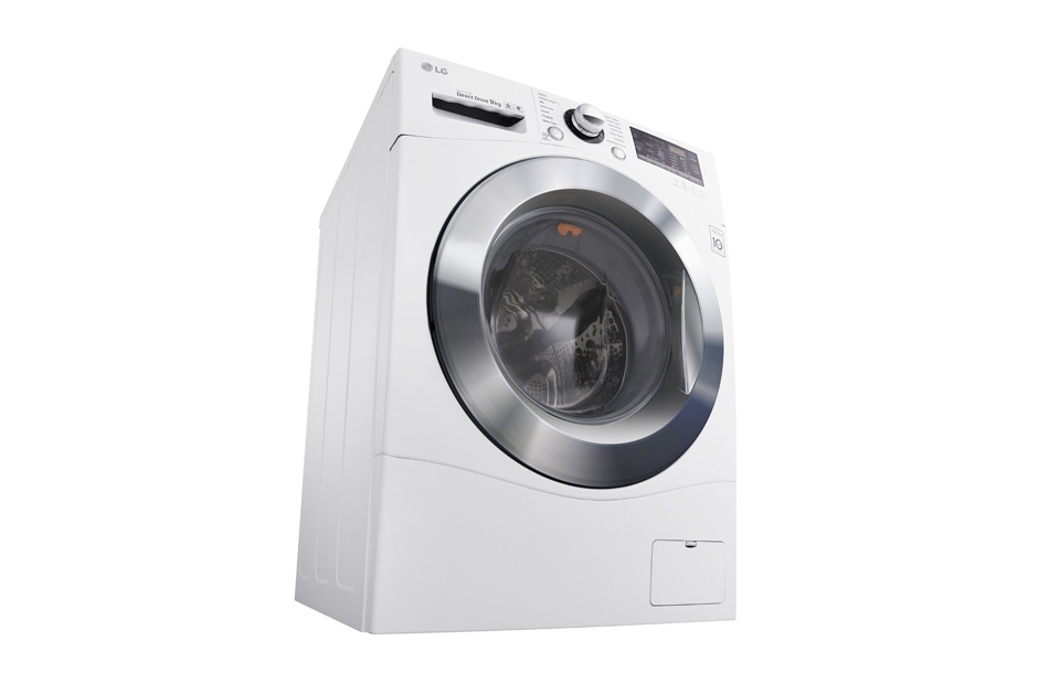 Máy giặt 9 Kg LG F1409NPRW lồng ngang, dẫn động trực tiếp, 6 motion, Turbowash