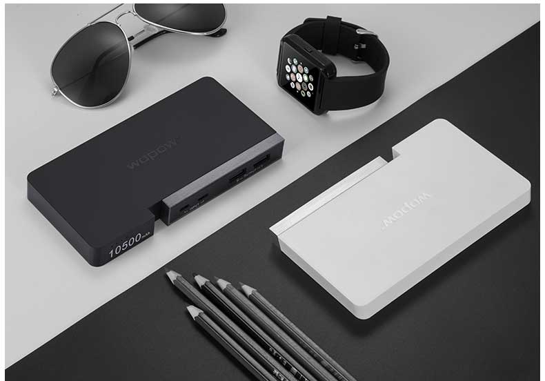 Pin sạc dự phòng WOPOW S10 10.500mAh - Bảo hành 30 ngày