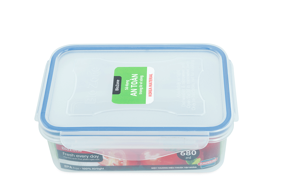 Hộp bảo quản TP ngăn mát Biozone 680ml KB-CO680P