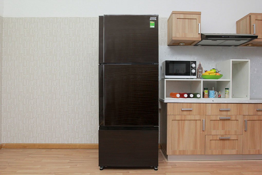 TỦ LẠNH 3 CÁNH MITSUBISHI ELECTRIC MR-V50EH-BRW-V 414 Lít INVERTER