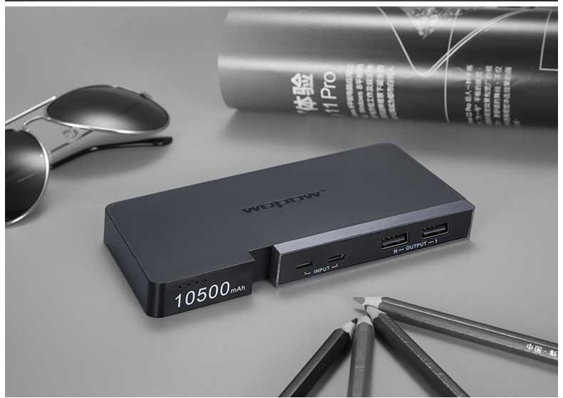 Pin sạc dự phòng WOPOW S10 10.500mAh - Bảo hành 30 ngày