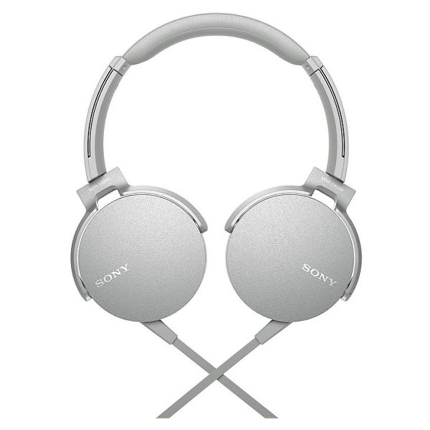 Tai nghe chụp đầu MDRXB550APWCE (Có Micro)
