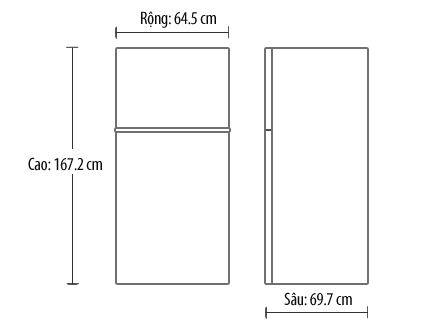 Tủ lạnh Sharp SJ-XP400PG-SL 397 Lít Inverter