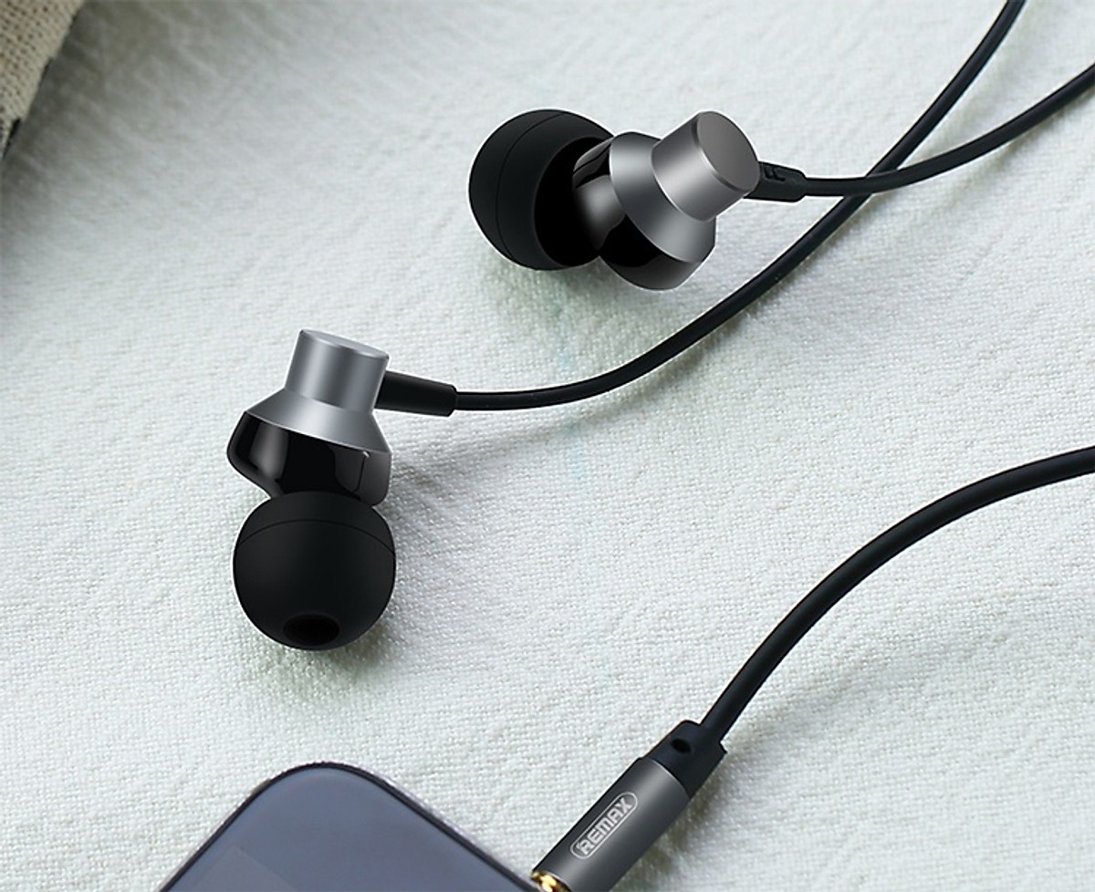 Tai nghe nhét tai Remax Metal Wired Music Headset RM-512