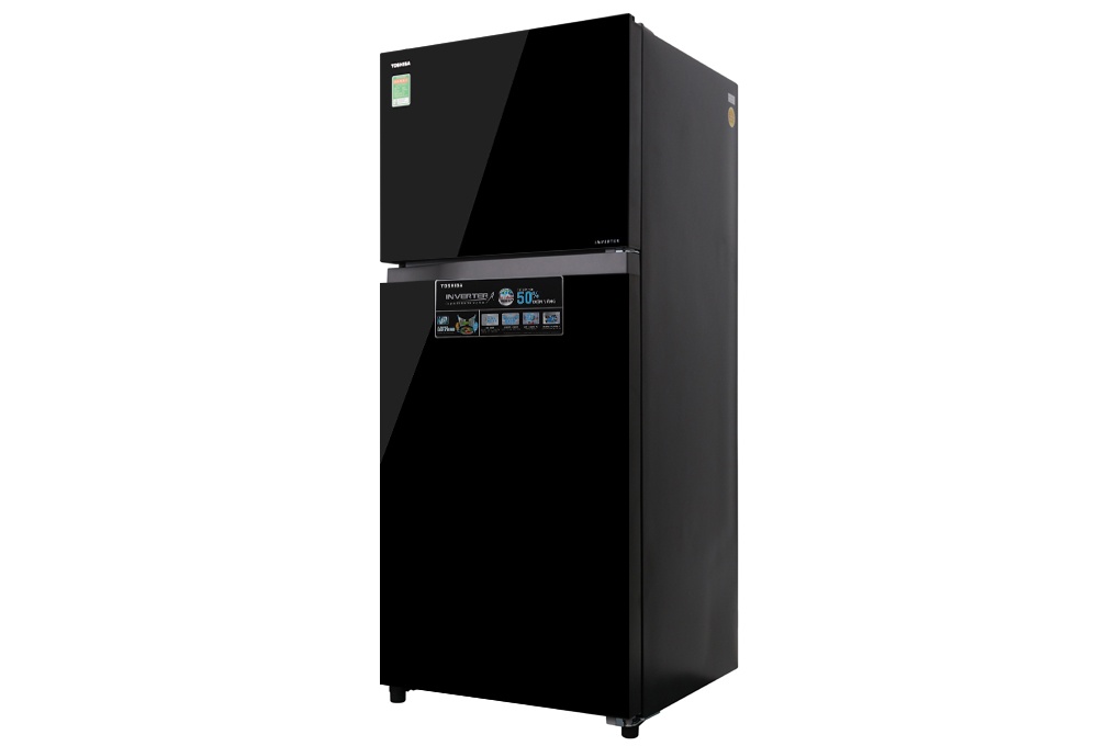 Tủ lạnh 2 cánh Inverter Toshiba GR-AG41VPDZ/XK - 359 Lít (Gương Đen)