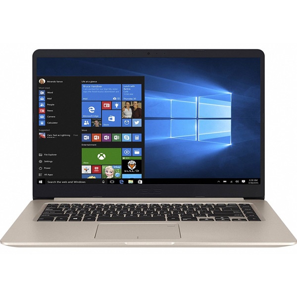 Laptop Asus S510UA-BQ111T Core i3-7100U Kabylake, windows 10