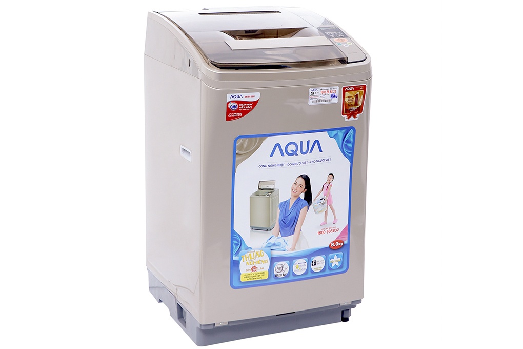 Máy giặt siêu âm 8Kg AQUA AQ-U800AT