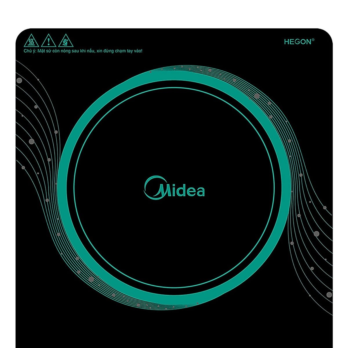 Bếp điện từ cảm ứng cao cấp Midea MI-T2117DB 2100W