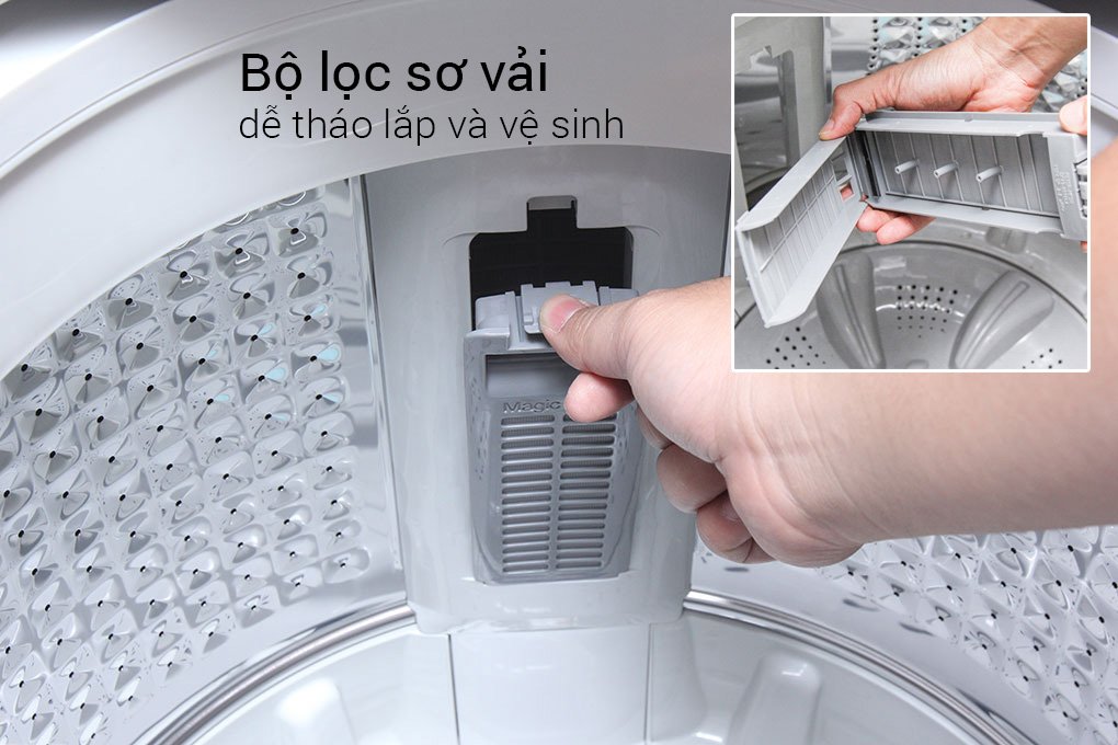 Máy giặt 8.2 Kg Samsung WA80H4000SG1SV lồng đứng