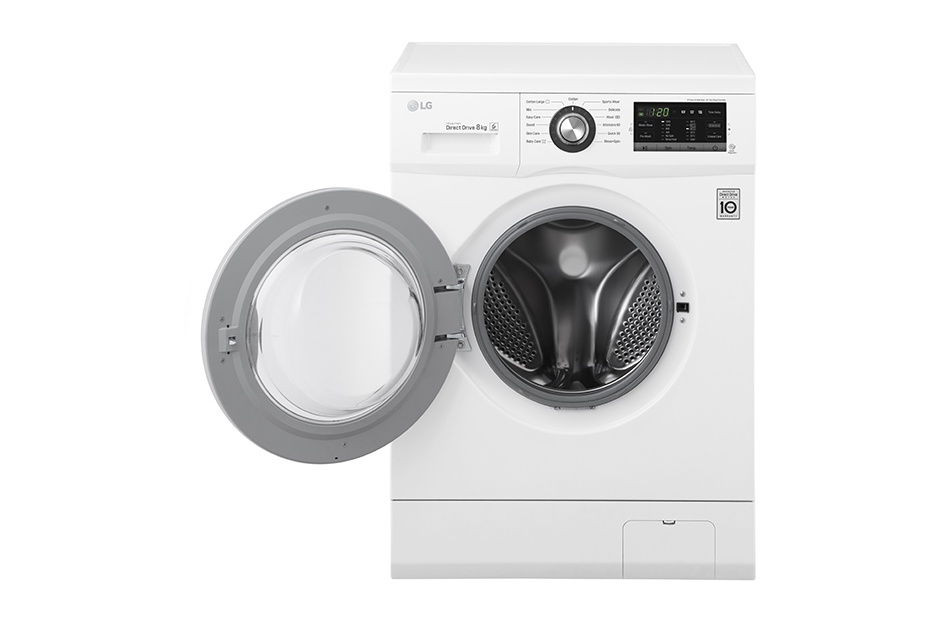 Máy giặt 8 Kg LG F1408NM2W 8kg lồng ngang
